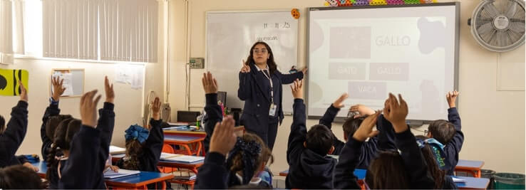 Primaria con aulas digitales